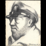Poiret - Portrait de Paul Poiret par Pierre Bompard (1931)