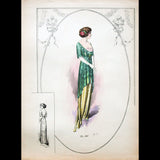 Poiret - Ensemble de 7 gravures (circa 1910)