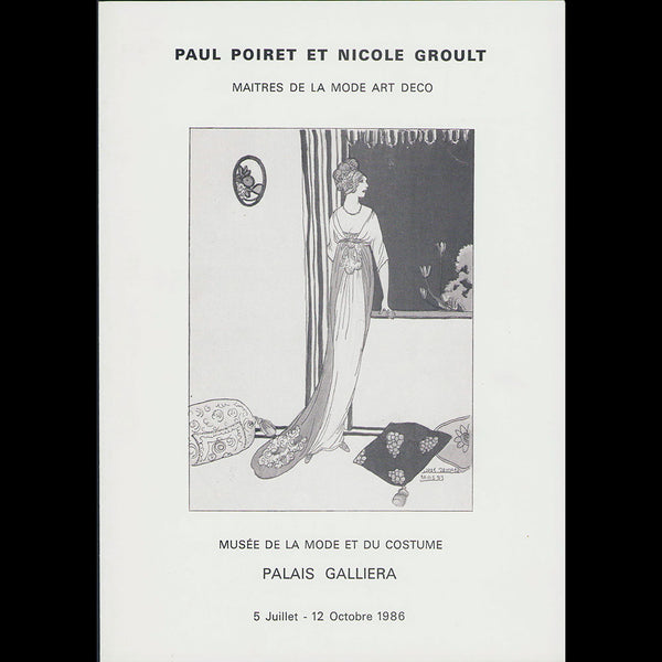 Paul Poiret et Nicole Groult, maîtres de la mode Art Déco, dossier de presse (1986)