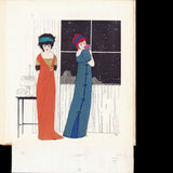 Poiret - Les Robes de Paul Poiret racontées par Paul Iribe, avec envoi autographe signé de Paul Poiret (1908)