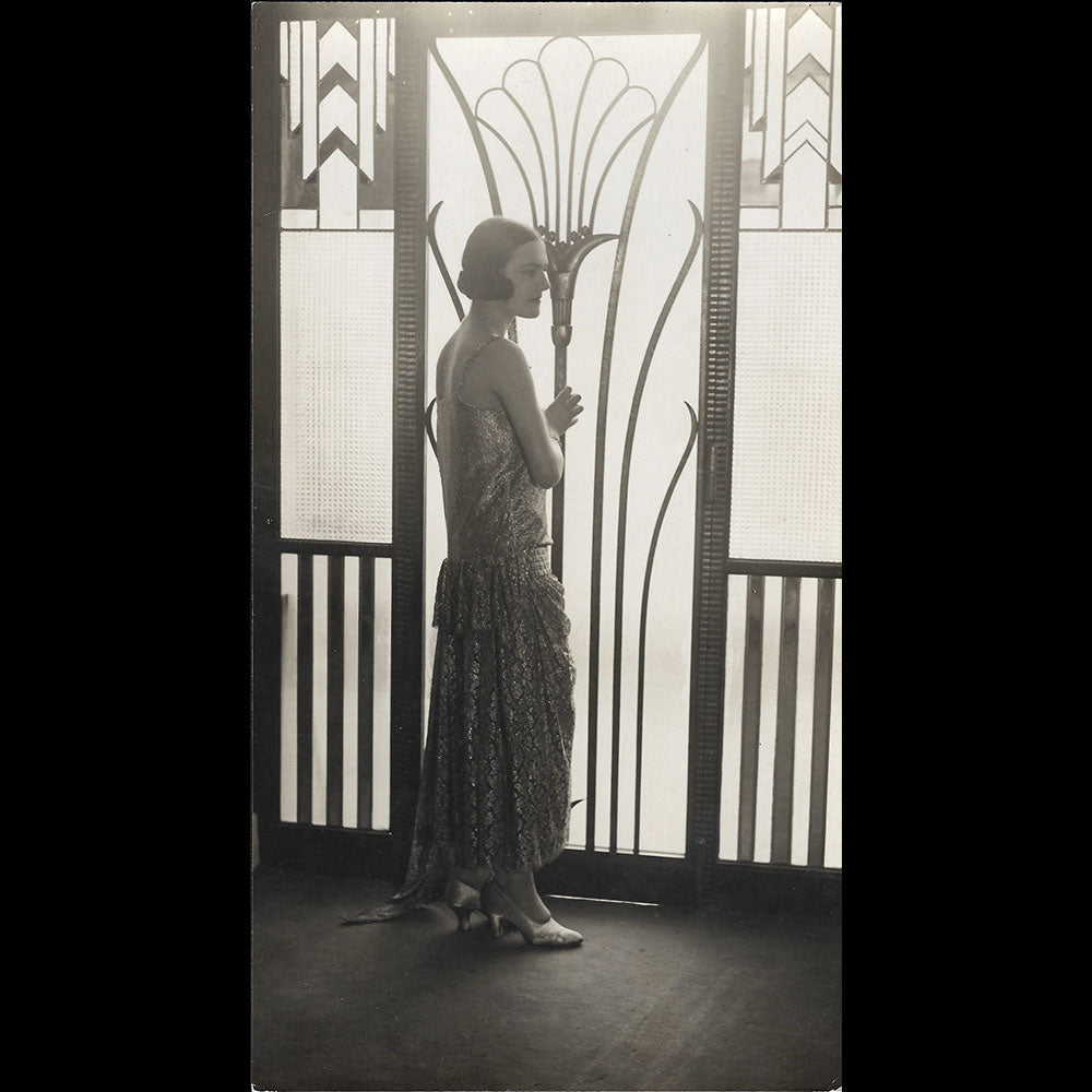 Poiret - Robe de Paul Poiret, tirage de Lipnitzki (1925)