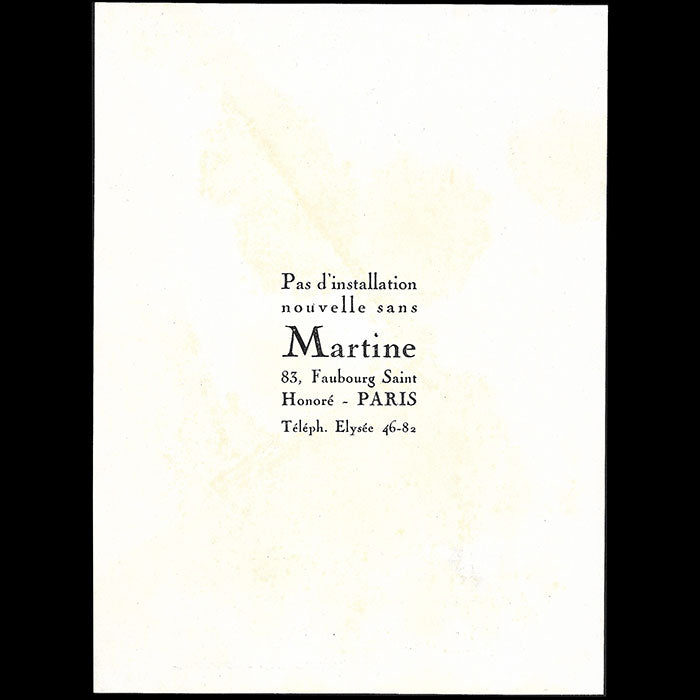 Paul Poiret - Flyer for Rosine Perfumes vaporizers, (c.1920)