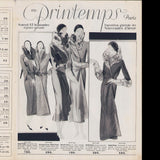 Au Printemps - La Rentrée, catalogue de l'hiver 1930, couverture de Lecram - Vigneau