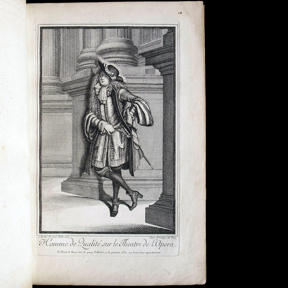 Recueil de planches de modes du XVIIème et du XVIIIème siècle (circa 1690-1710)
