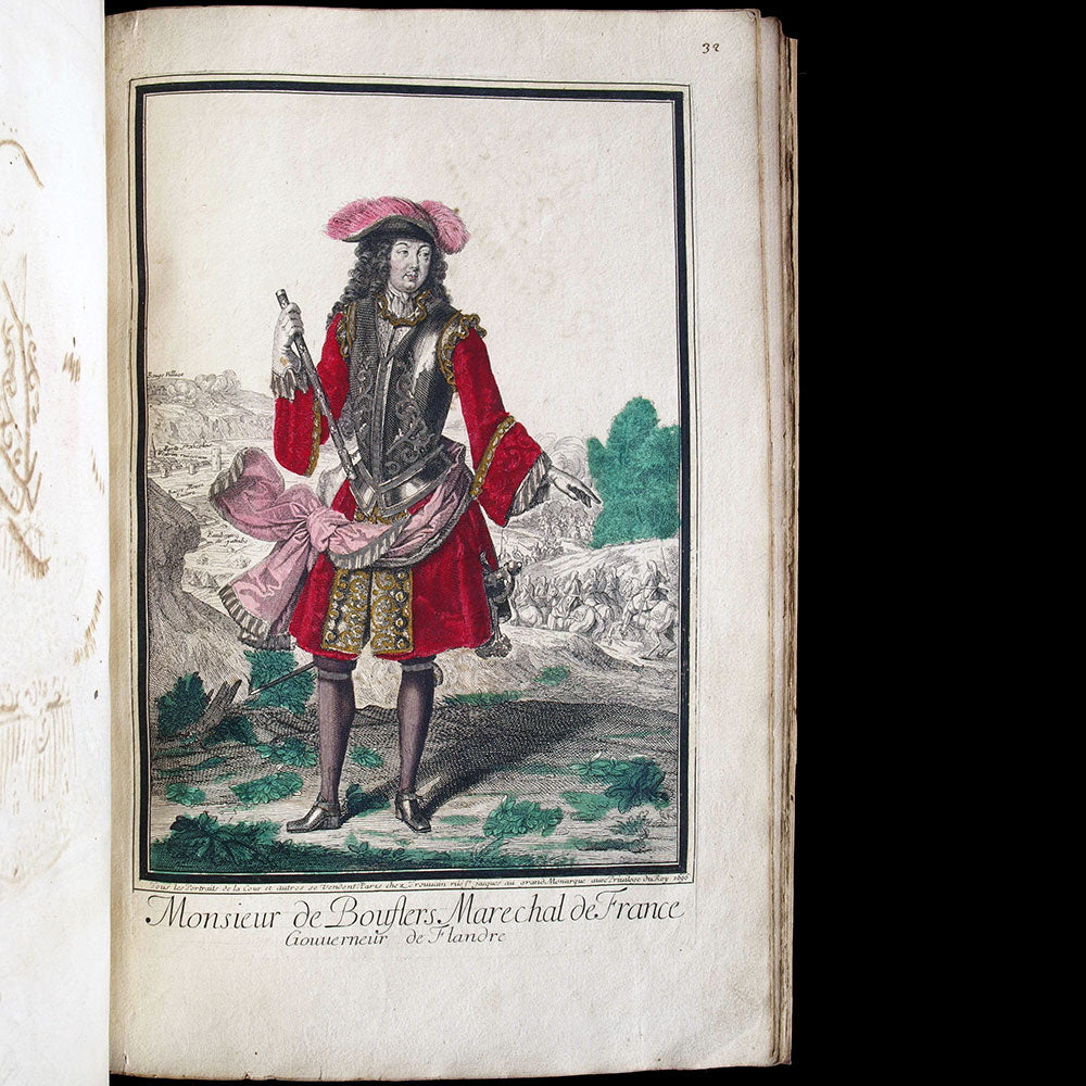 Recueil de planches de modes du XVIIème et du XVIIIème siècle (circa 1690-1710)