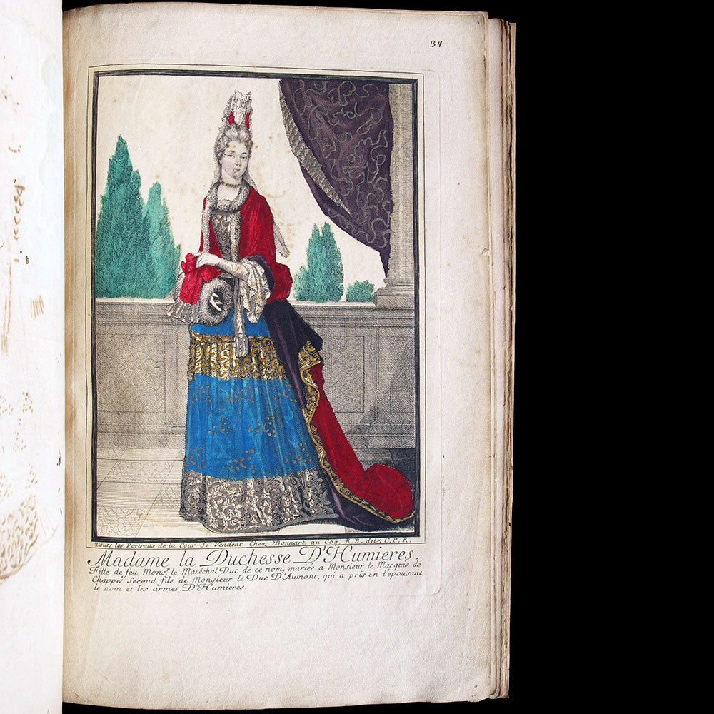 Recueil de planches de modes du XVIIème et du XVIIIème siècle (circa 1690-1710)