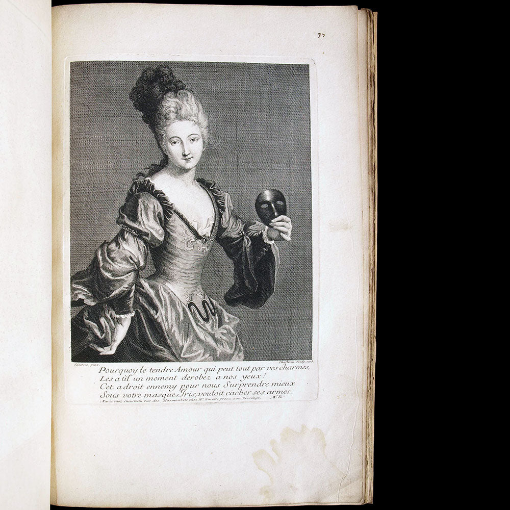 Recueil de planches de modes du XVIIème et du XVIIIème siècle (circa 1690-1710)