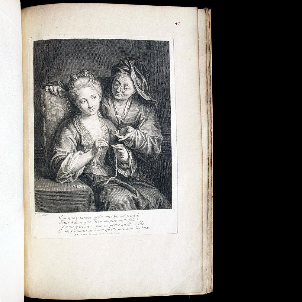Recueil de planches de modes du XVIIème et du XVIIIème siècle (circa 1690-1710)