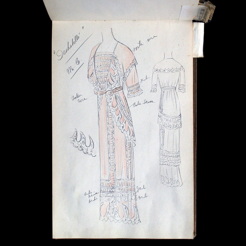 Redfern - Ensemble de dessins de 19 modèles pour l'hiver 1912-1913