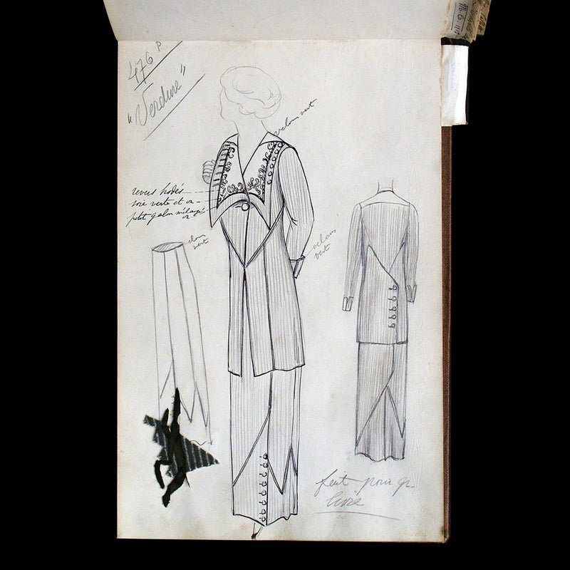 Redfern - Ensemble de dessins de 19 modèles pour l'hiver 1912-1913