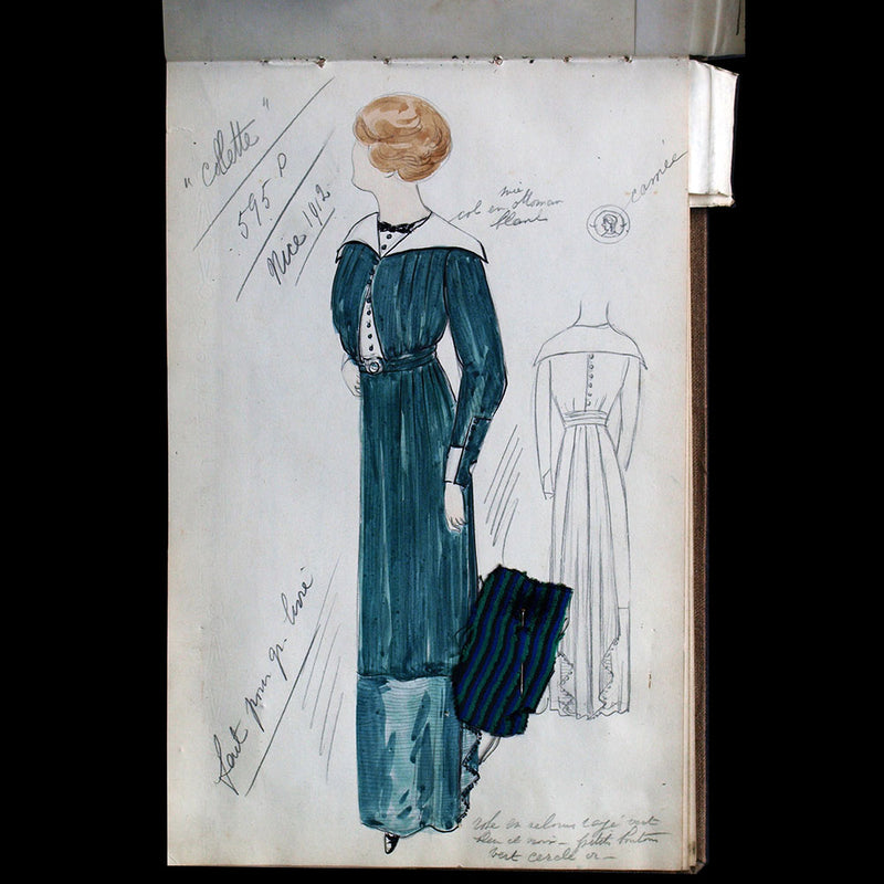Redfern - Ensemble de dessins de 19 modèles pour l'hiver 1912-1913