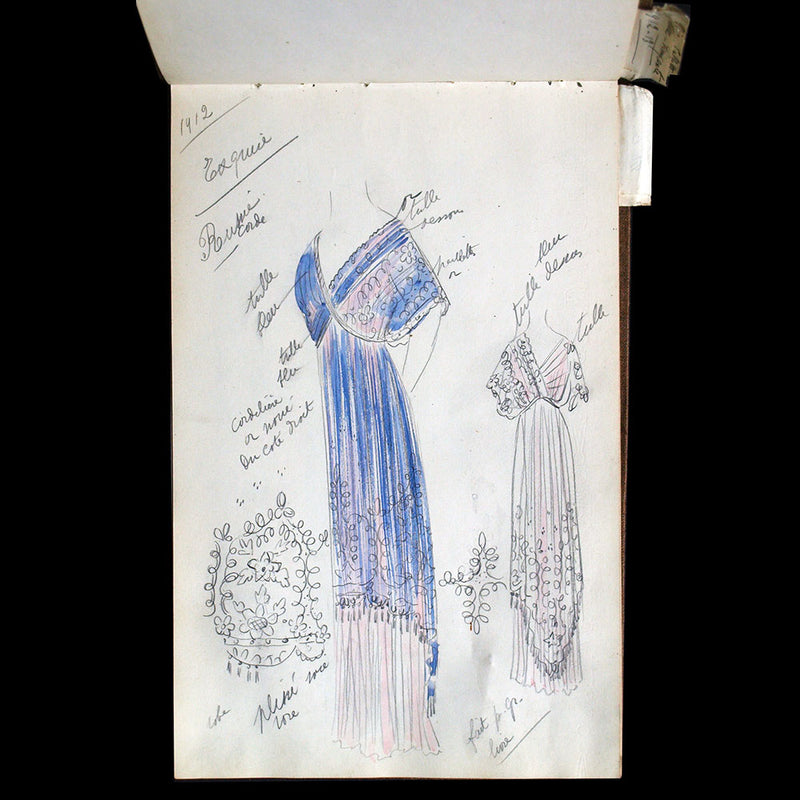 Redfern - Ensemble de dessins de 19 modèles pour l'hiver 1912-1913
