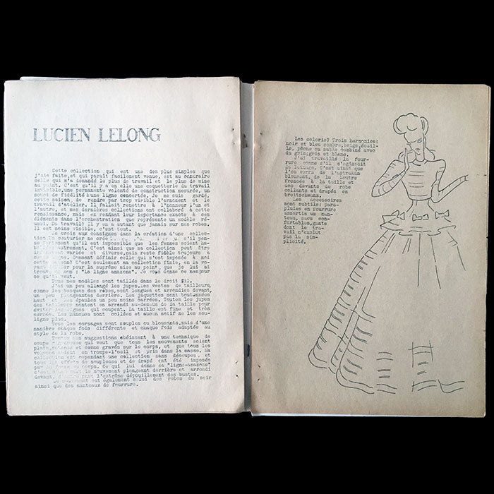 Renaître, Revue mensuelle de l'Oflag VIII, Numéro spécial de Noël 1942 consacré à la mode