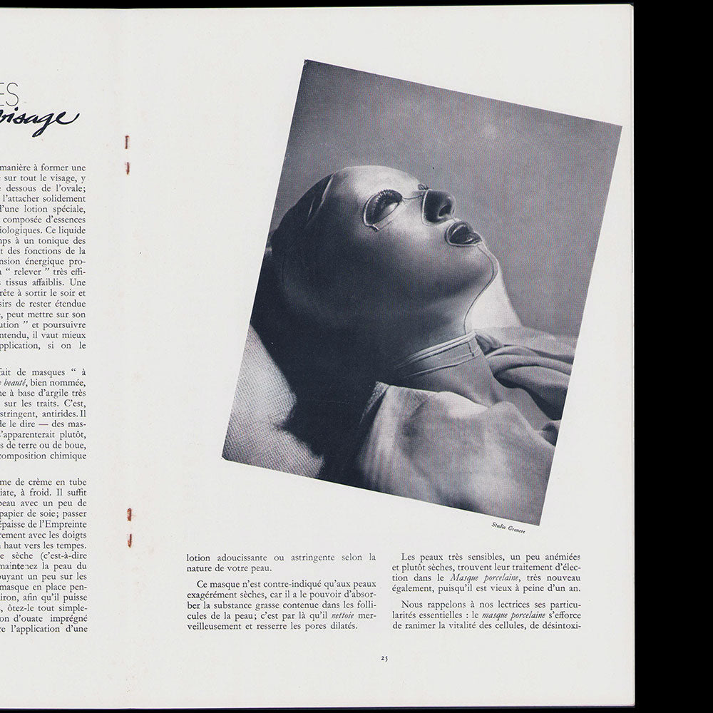 Rester Jeune, février 1938, couverture de Lipnitzki