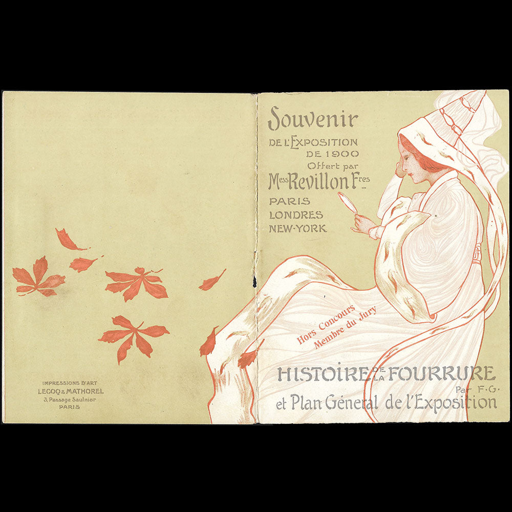 Révillon Frères - Souvenir de l'Exposition Universelle de 1900