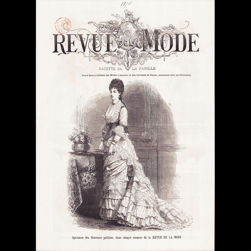 La Revue de la Mode - Document de présentation et d'abonnement (1876)
