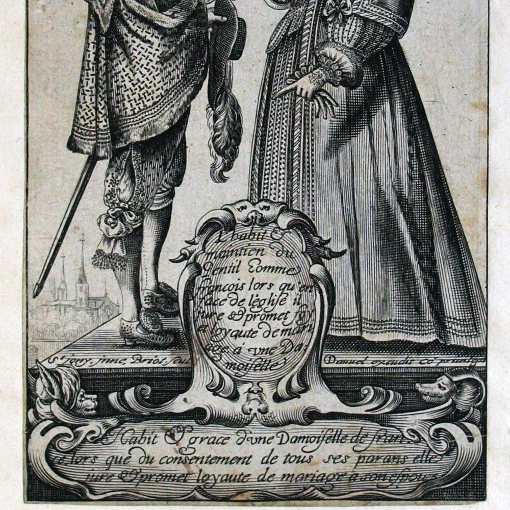 Isaac Briot - Le Théâtre de France, contenant la diversitez des habits d'après Jean de Saint-Igny (1629)