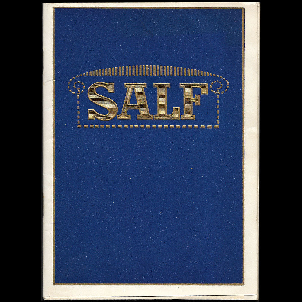 SALF, Société Anonyme du Loden Français - Catalogue de vêtements imperméables (circa 1927)