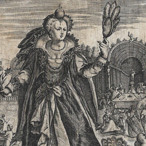Salomon Miller - Vanum, La Vanité domine le monde (1592)