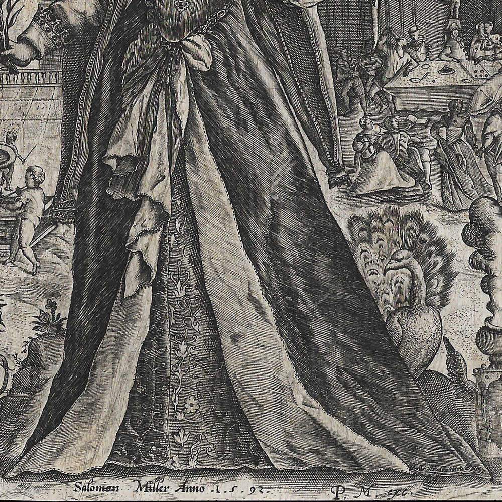 Salomon Miller - Vanum, La Vanité domine le monde (1592)