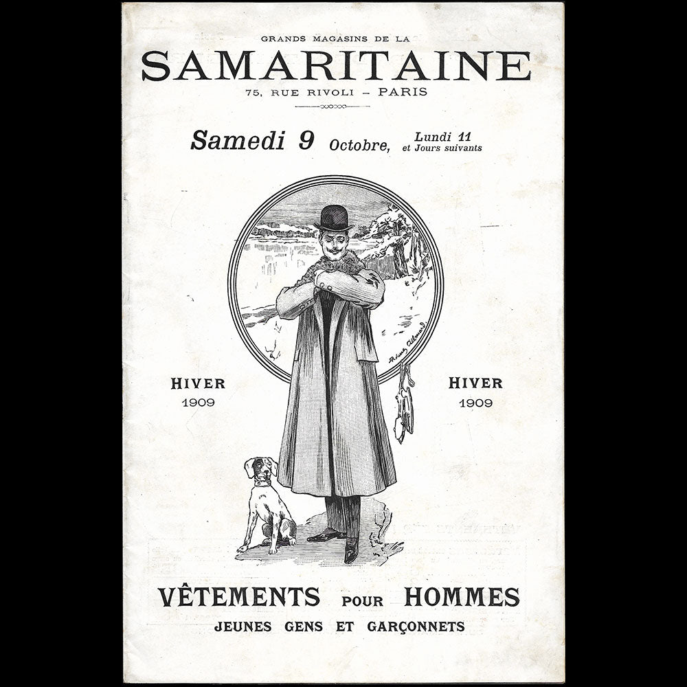 La Samaritaine - Vêtement pour Hommes, Jeunes Gens et Garçonnets, Hiver 1909