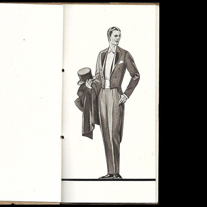 Schatz - Catalogue du tailleur parisien, couverture de Gabriel Ferro (circa 1925-1930)