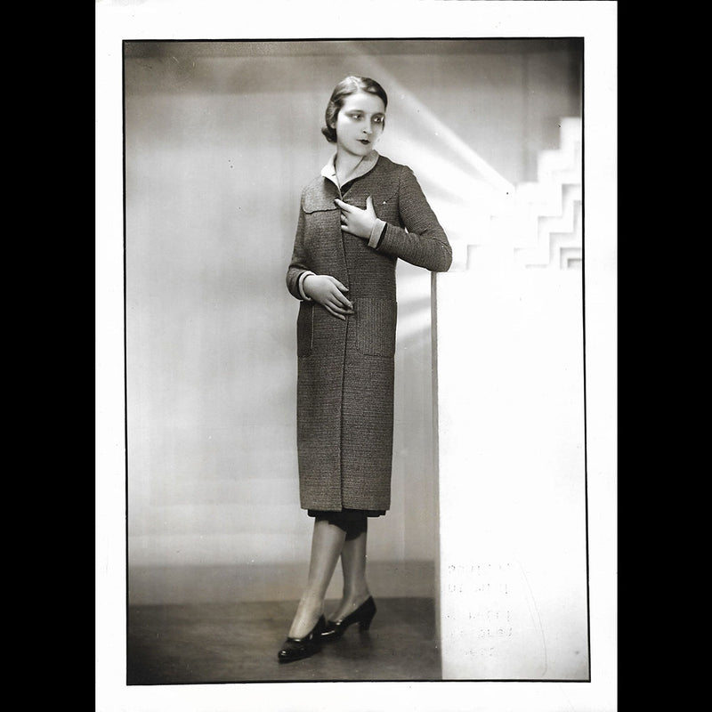 Elsa Schiaparelli - Manteau de tweed (cira 1929)