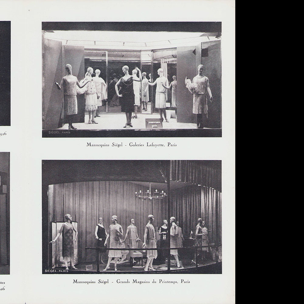 Siégel - Document publicitaire de la maison de mannequins (1926)