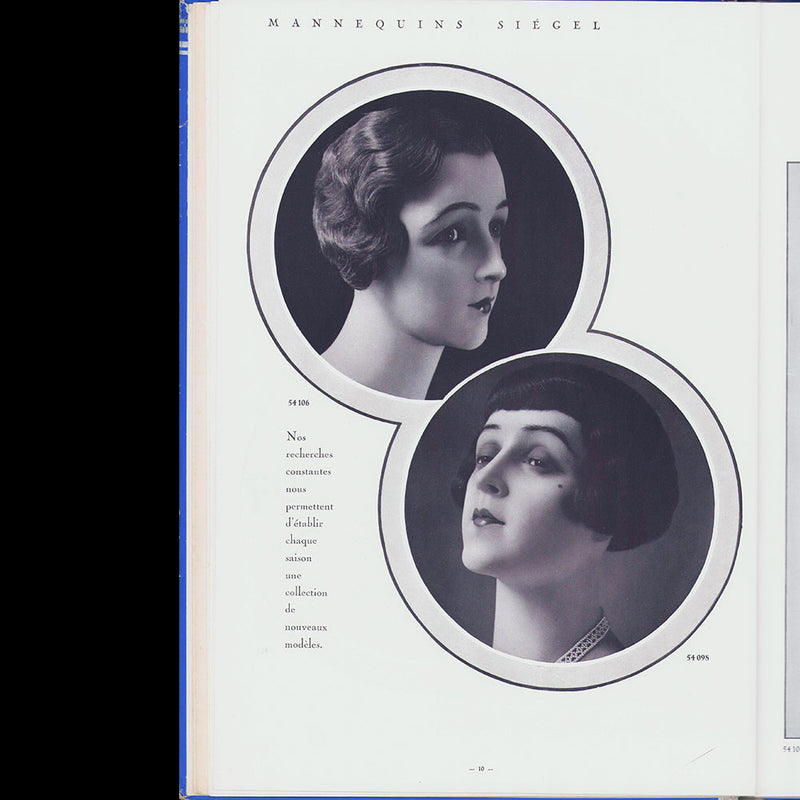 Siégel - Catalogue de mannequins Siegel (1927)