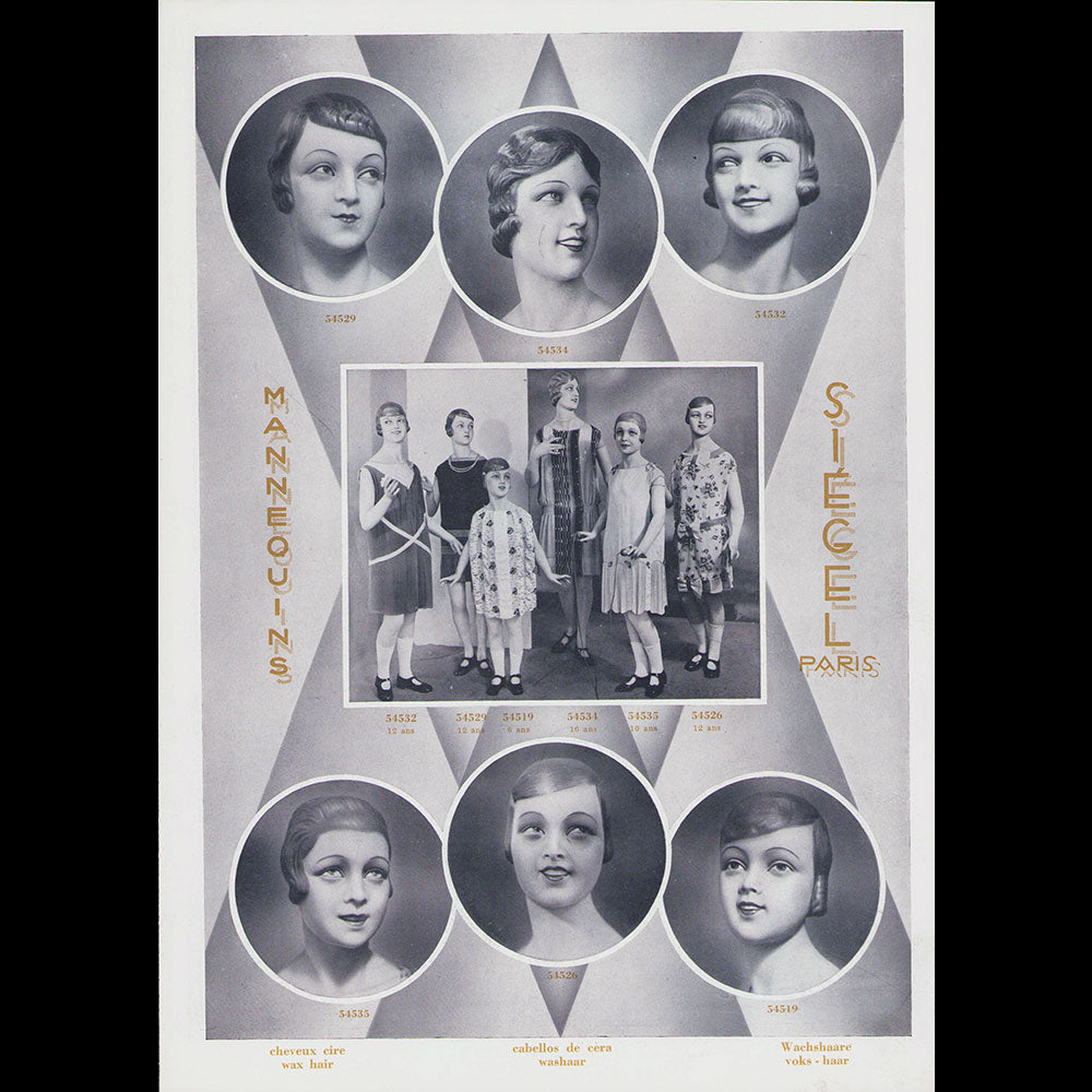 Siégel - Catalogue de mannequins féminins (1927)