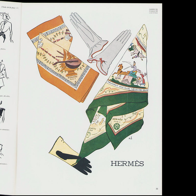 Signes, Album de Mode, n°1, été 1945, couverture de Valentine Hugo