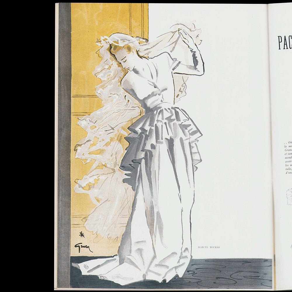 Signes, Album de Mode, n°1, été 1945, couverture de Valentine Hugo