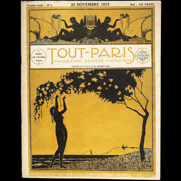 Tout-Paris, magazine illustré mondain, n°4 (25 novembre 1913)