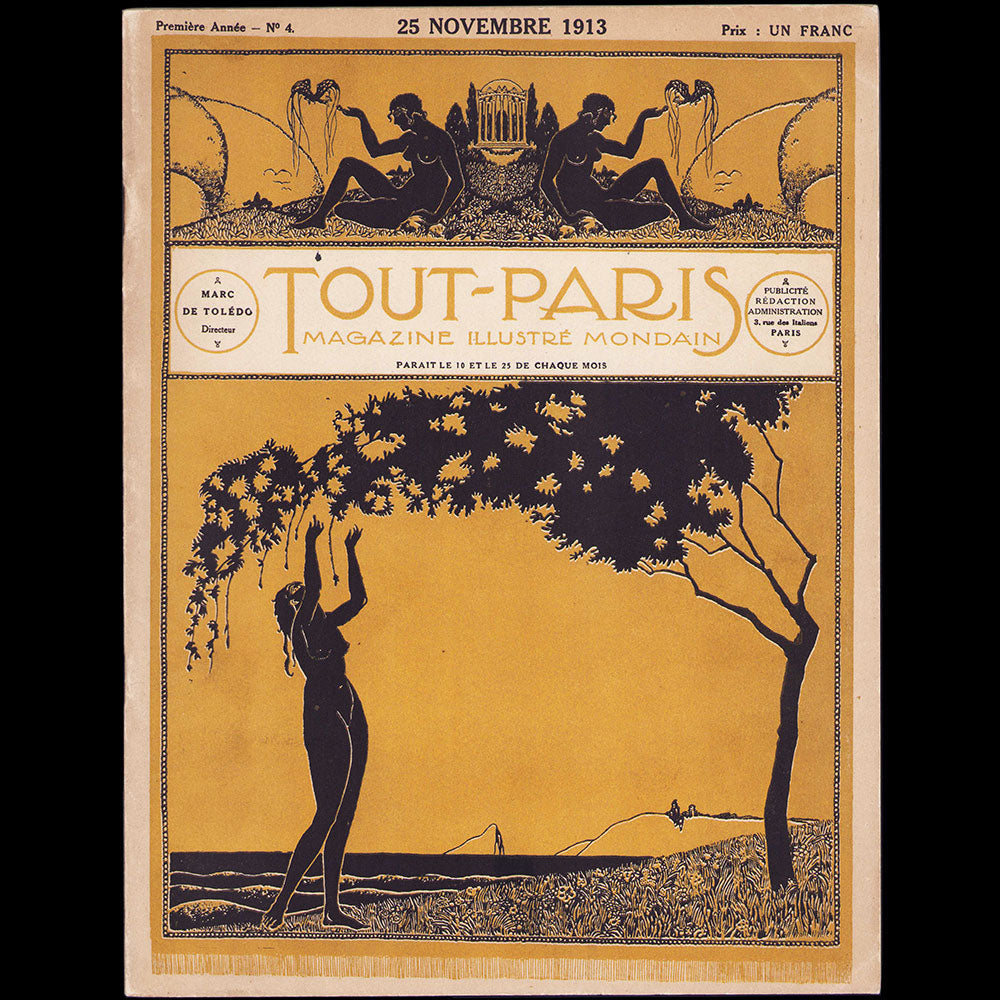 Tout-Paris, magazine illustré mondain, n°4 (25 novembre 1913)