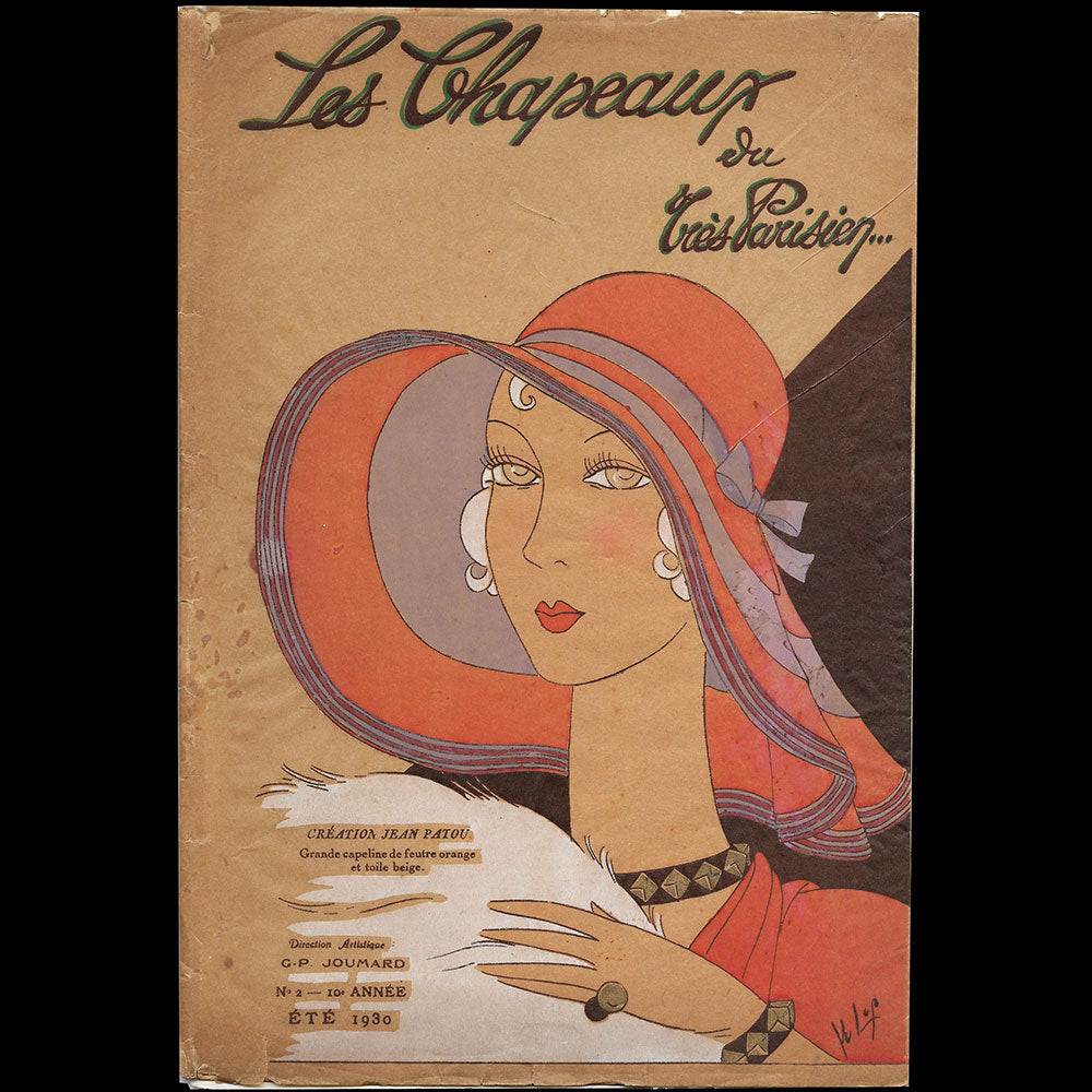 Les Chapeaux du Très Parisien, Réunion de 8 planches du n°2, été 1930