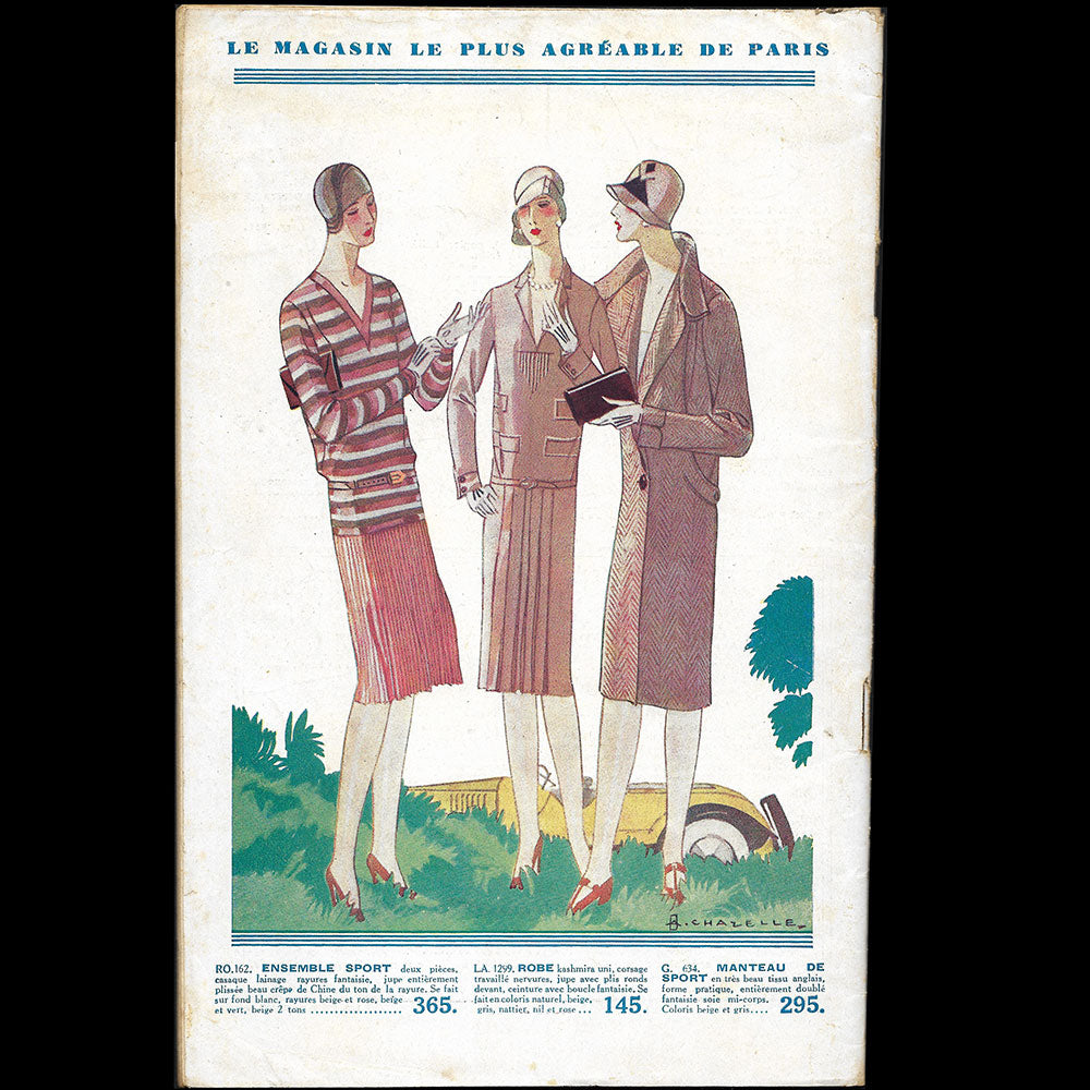 Trois Quartiers - Catalogue de l'été 1928