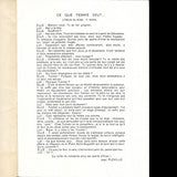 Tunmer- Oxygene, catalogue de la maison de vêtements de sport, couverture de Lecram - Vigneau (1930)