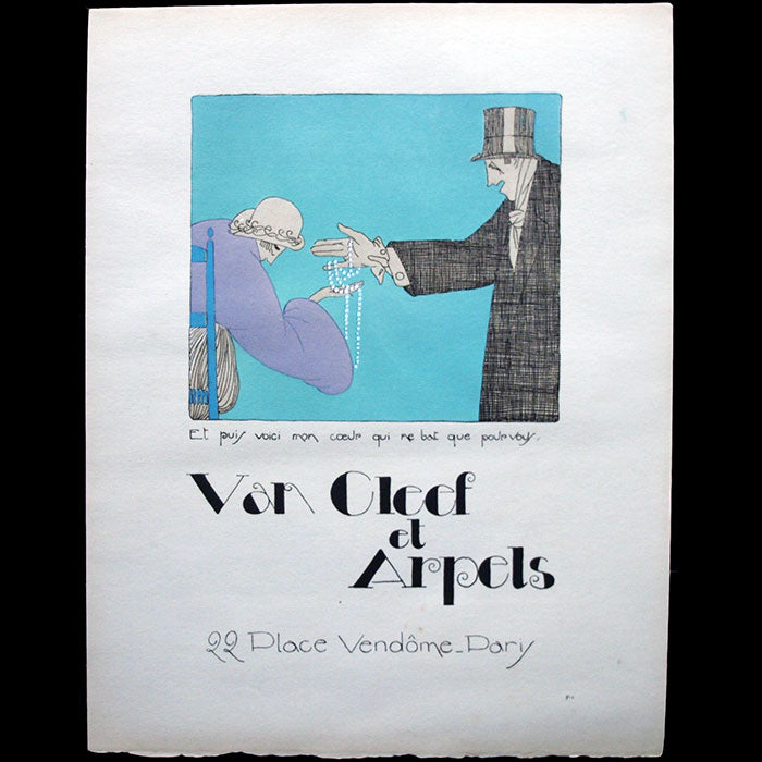 Van Cleef et Arpels - Et puis voici mon coeur qui ne bat que pour vous, pour Feuillets d'Art (1919)