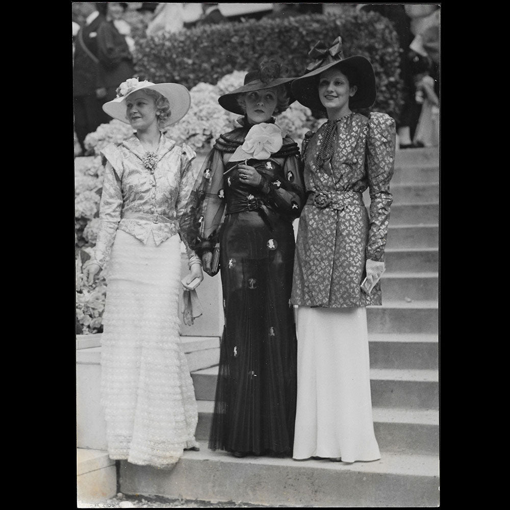 Ensemble porté par Miss Paris 1935, tirage de Willem Van de Poll