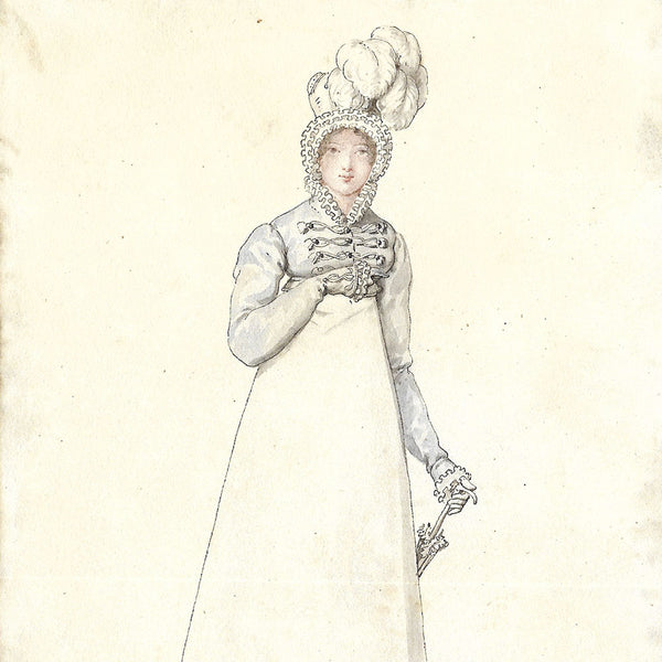 Horace Vernet - Dessin pour le Journal des Dames et des Modes (1816)