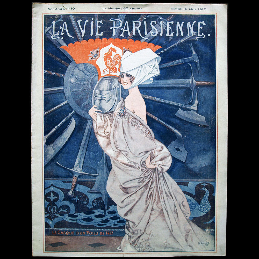 La Vie Parisienne, 10 mars 1917, couverture de Herouard