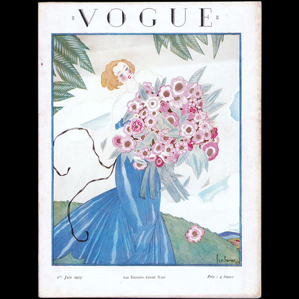 Vogue France (1er juin 1923), couverture de Georges Lepape