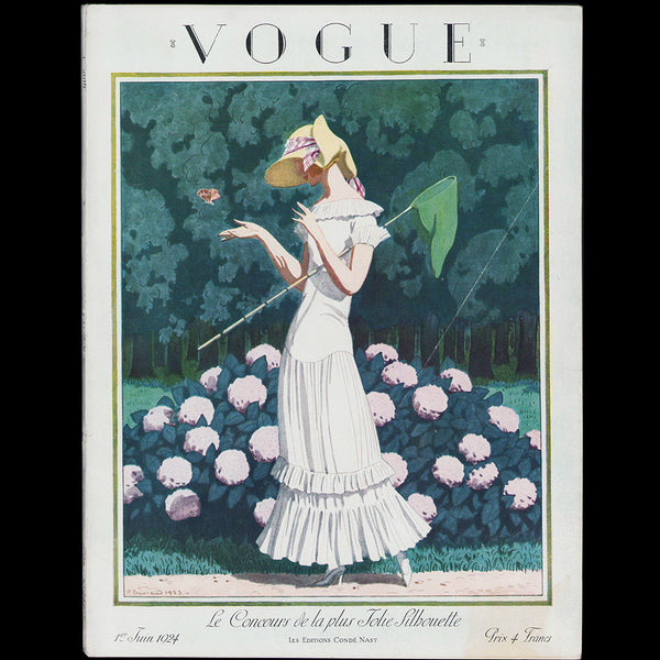 Vogue France (1er juin 1924), couverture de Pierre Brissaud