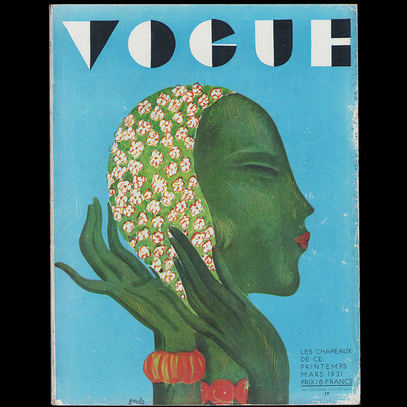 Vogue France (1er mars 1931), couverture de Benito