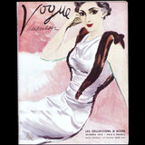 Vogue France (1er octobre 1933), couverture d'Eric