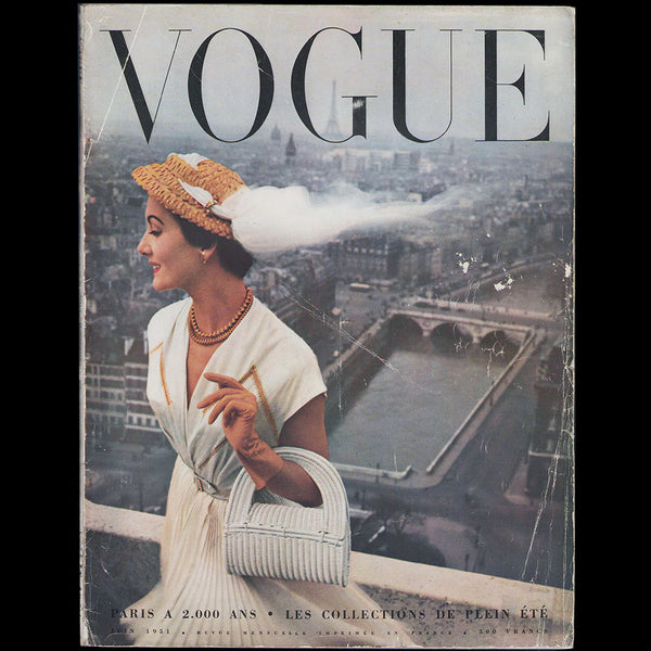 Vogue France (juin 1951), couverture de Robert Doisneau