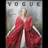 Vogue France (octobre 1951), couverture de Cecil Beaton