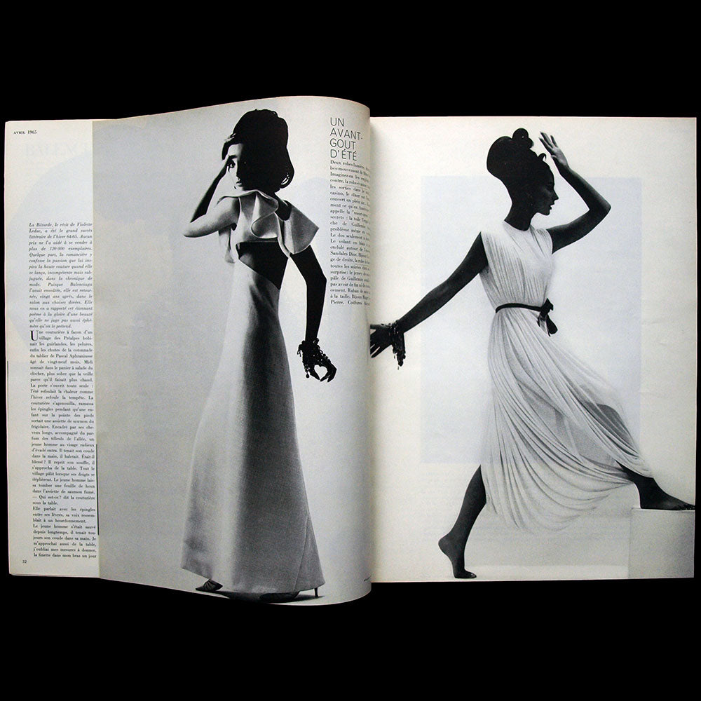 Vogue France (1er mars 1965), couverture de William Klein