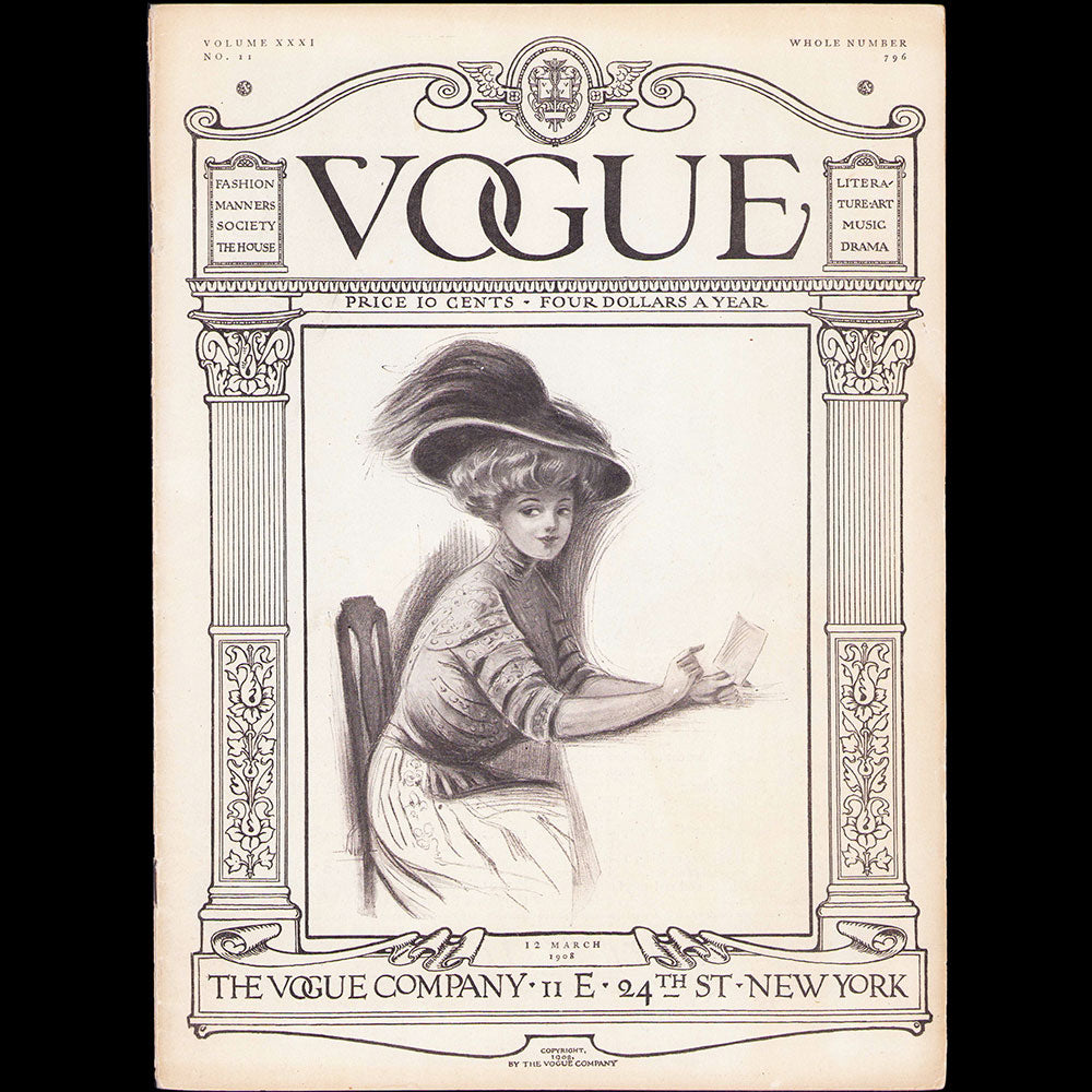 Vogue US (12 March 1908)