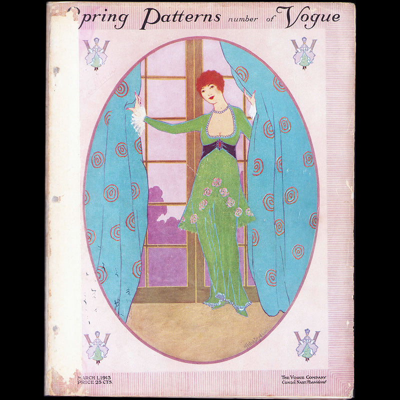 Vogue US (1st March 1913), couverture d'Helen Dryden
